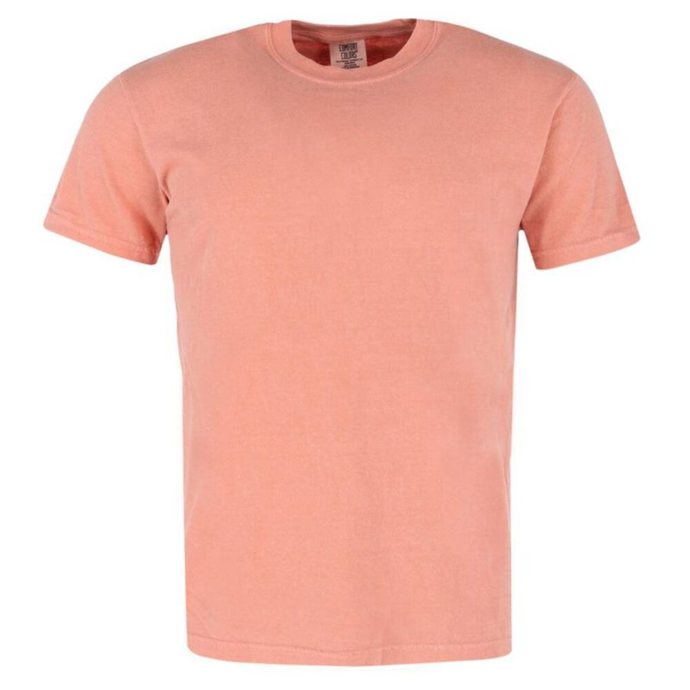 CTM Men's Big & Tall Comfort Colors Dyed Short Sleeve T-Shirt